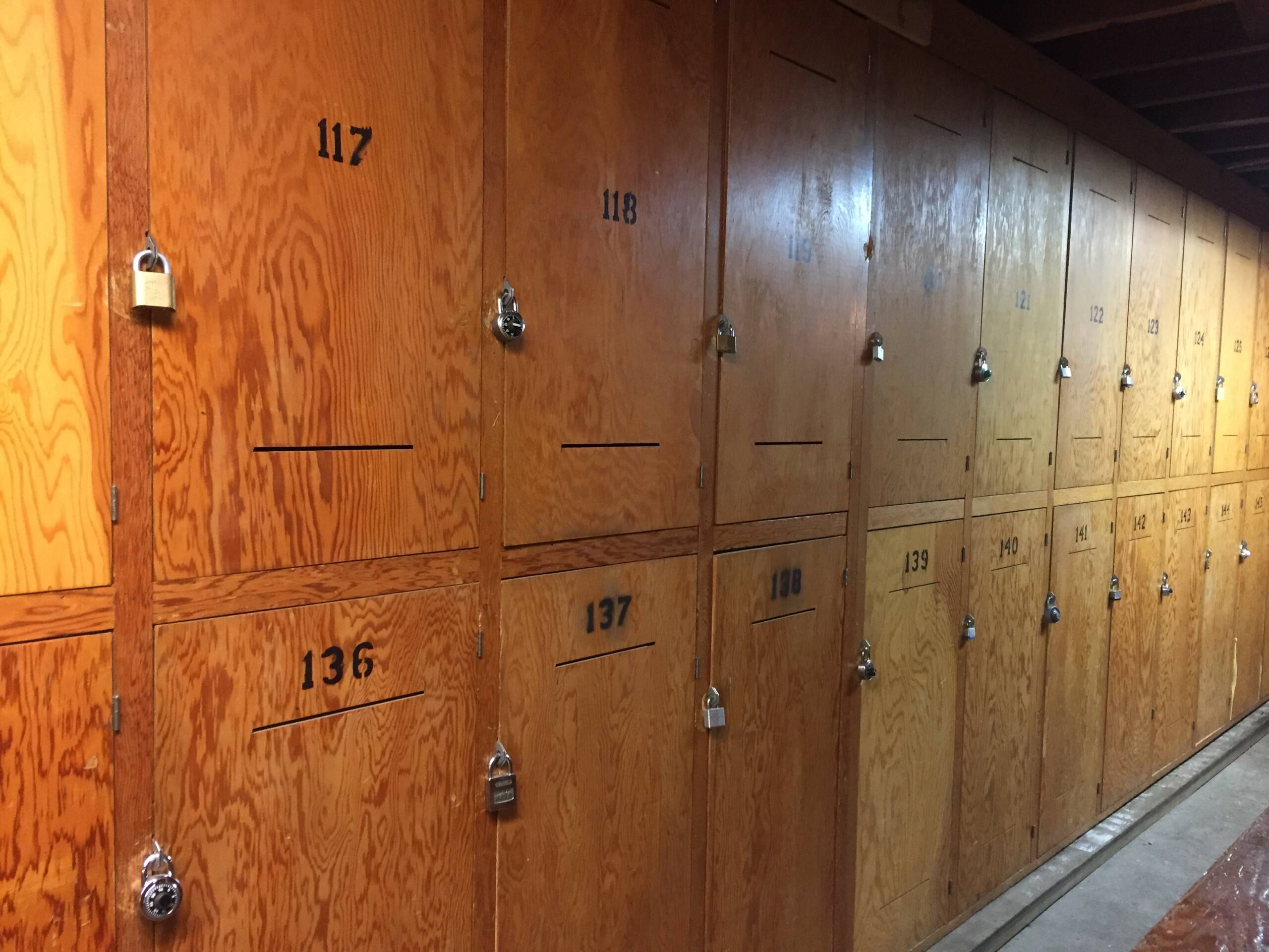 Lockers in the Basement