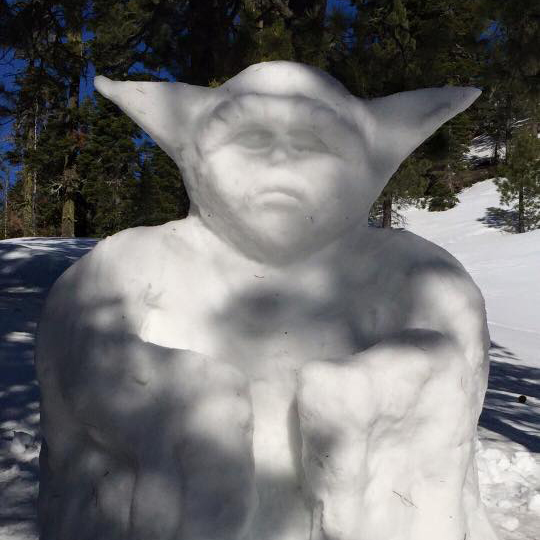 Winter sculpture
