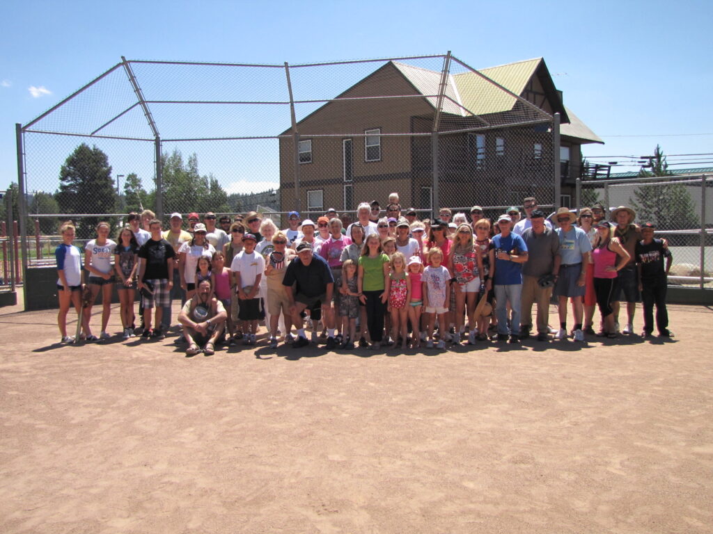 Summitfest softball gamers